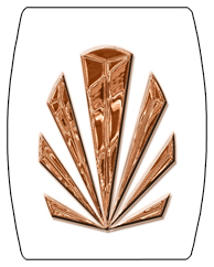 DAREC 602 CP WT Copper Sunburst White Background copy